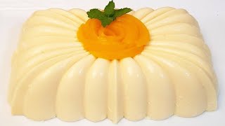 GELATINA DE QUESO CREMA Y DURAZNO🍑🍑 súper deliciosa [upl. by Ybab]