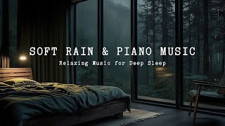 8 Hours Relaxing Sleep Music with Rain Sounds on the Windows  Healing Music Stress Relief Calming [upl. by Linell]