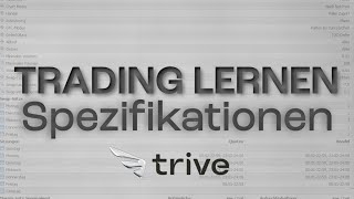 Trading lernen – Spezifikationsfenster im MetaTrader erklärt [upl. by Otes]