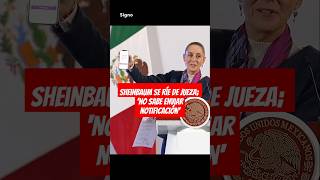 Sheinbaum Exhibe a la Jueza Nancy Juárez el código QR no lleva a ningún lado [upl. by Dot702]