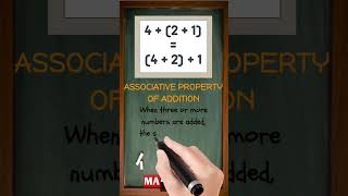 What is Associative Property of Addition mathalino123 mathdictionary mathterms mathterminology [upl. by Knowling]