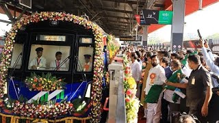 Andheri west to Dahisar east  first day metro journey  fare  line 2A and 7  Timing  wanderaku [upl. by Graces733]