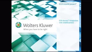 CCH Axcess™  Integration with CCH® IntelliConnect® [upl. by Ocicnarf676]
