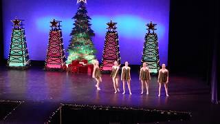 Kilgore College Rangerettes 74th line officers Christmas Show Dec 2014 [upl. by Ydnem]