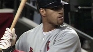 Pujols hits his first Major League home run [upl. by Acysej]