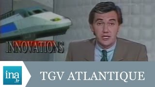 Les innovations du TGV Atlantique  Archive INA [upl. by Wyck207]