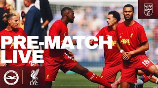 Matchday Live Brighton vs Liverpool  Carabao Cup buildup [upl. by Lekcar421]