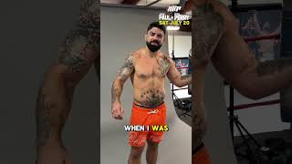 BTS w MVP Mike Perry Photoshoot Part 2 Tattoo Tour  Shorts [upl. by Abra]