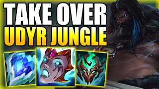 HOW TO COMPLETELY TAKE OVER YOUR SOLO Q GAMES WITH UDYR JUNGLE  Gameplay Guide League of Legends [upl. by Juni]