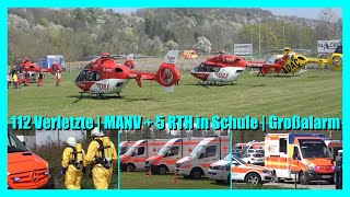 112 Verletzte 😱 Löste Pfefferspray Großeinsatz aus 🚨 5 Rettungshubschrauber  viel Rettungsdienst 🚑 [upl. by Rawna902]