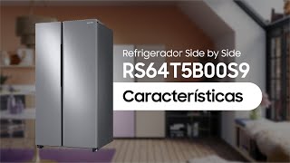 Refrigerador Samsung RS64T5B00S9  Características [upl. by Arlie]