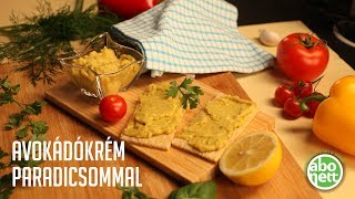 Avokádókrém recept  Abonett [upl. by Lledra]