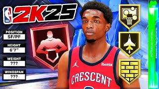 NBA 2K25 BEST SF BUILD quotWING STOPPERquot is my DAY 1 DEFENSIVE MENACE [upl. by Mathew]