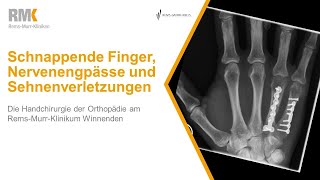 In besten Händen Die Handchirurgie am RemsMurrKlinikum Winnenden  RemsMurrKliniken [upl. by Siekram]