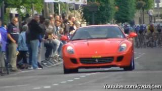 Ferrari 599 GTB Fiorano Acceleration and Revving Sound [upl. by Bonis]