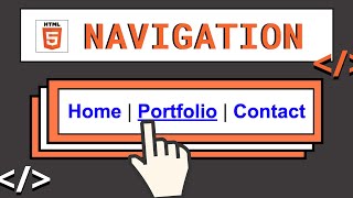 HTMLTutorial12 nav Element  Navigation  Web Development for Beginners [upl. by Dowling]