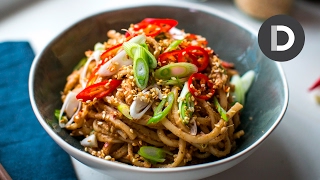 Quick Peanut Butter Noodles Recipe [upl. by Aligna]