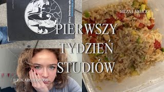 PIERWSZY TYDZIEŃ STUDIÓW [upl. by Otreblif]