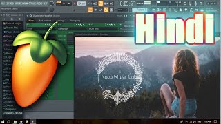 How to make video in FL STUDIO visual audio spectrum in Hindi [upl. by Kcirb587]