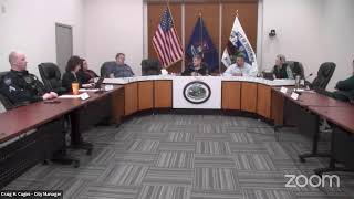 City of Ishpeming Special Council Meeting  February 14 2024  600 PM [upl. by Damalas809]