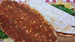 LAHMACUN NASIL YAPILIR HAKİKİ GAZİANTEP LAHMACUNU [upl. by Nnylirak]