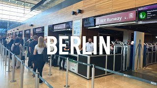 Berlin Airport 🇩🇪 BER Runway Security Guide [upl. by Kindig]