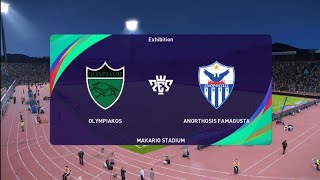 Olympiakos Nicosia vs Anorthosis  PES 21 Cyta Cyprus Live Gameplay [upl. by Htiduy200]