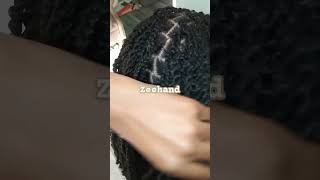 passion twist by Zeehandhairstyle passiontwist handmade twist knotlessbraids [upl. by Arria]