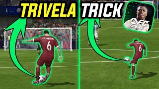 How to do the trivela  fc mobile  power volley shot trick fcmobile fifamobile [upl. by Gran]