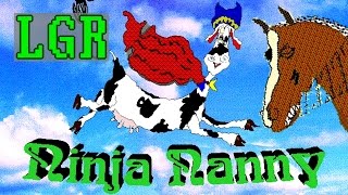 LGR  Adventures of Ninja Nanny  PC Game Review [upl. by Aisatsan]