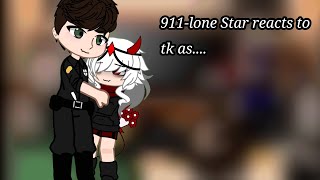 911lone Star reacts to tk as random gacha characters mothers day is coming up👩‍👧‍👦🥳 [upl. by Ellerihs]