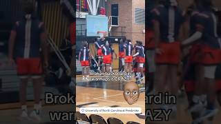 Ruined the whole game smh 💀 via clintwrightsrX shorts basketball collegebasketball dunk nba [upl. by Netsrijk]