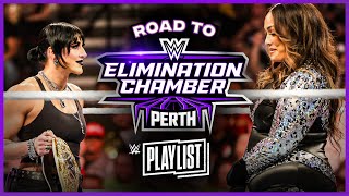 Rhea Ripley vs Nia Jax – Road to WWE Elimination Chamber 2024 WWE Playlist [upl. by Aronal]