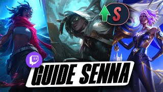 TUTO SENNA SUPPORT SAISON 14 2024 GUIDE ULTIME POUR LANE RUNES OBJETS GAMEPLAY COMBOS TIPS 2 [upl. by Biddy]