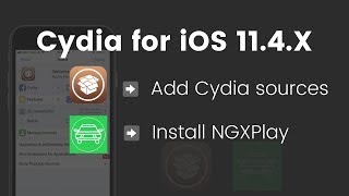 Install Cydia Add Cydia Sources and Install NGXPlay on iOS 114Works on iOS 114  iOS 1141 [upl. by Sylvie]