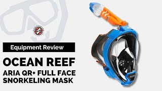 Snorkelling Gear Review Ocean Reef Aria QR Full Face Snorkelling Mask [upl. by Berman816]