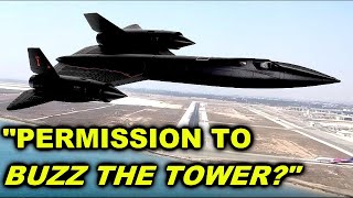 The SR71 quotBuzzing the towerquot story you probably never heard before [upl. by Anpas]