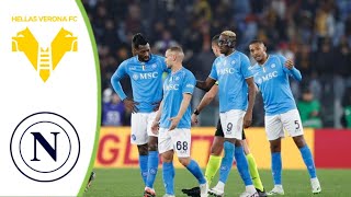 Hellas Verona vs Napoli  Extended Highlights amp All Goals 2024 HD [upl. by Giah]