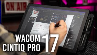 Wacom Cintiq Pro 17 A 4K Display in a Smaller Package [upl. by Yrelle]