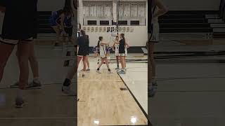 Noblesville Lady Millers JV Basketball starting player intros vs Carmel 11262024 [upl. by Shirlene]