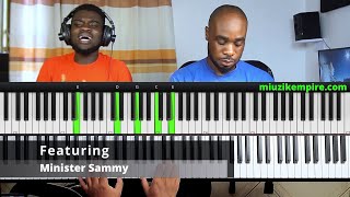 Ghana Worship Piano Lesson Playing behind A Minister Using Strings and Pads [upl. by Bihas]