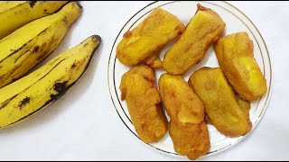 ഗോതമ്പു പഴം പൊരി  Wheat Pazham Pori Recipe  Kerala Style Banana fritters wheat flour pazham pori [upl. by Yur861]