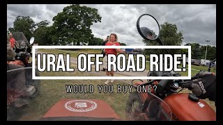 The Ural Sidecar utterly SMASHES it off road [upl. by Luht]