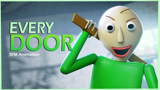 SFMBALDI BASICS ► Every Door by CG5 feat Caleb Hyles ll ANIMATED by MemeEver ll [upl. by Ewnihc876]