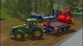 Farming Simulator 17  Forestry and Farming on Woodshire 039 [upl. by Merriam]