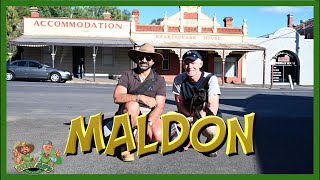 AUSTRALiA’S FiRST NOTABLE TOWN  MALDON HERiTAGE WALK  ViCTORiA [upl. by Fiona]