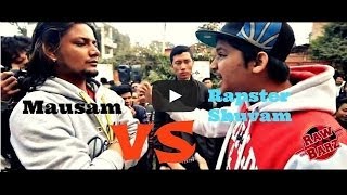 Rapster Shuvam Vs Mausam  Raw Barz RAP BATTLE [upl. by Atiek]