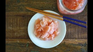 How To Make Pickled Young Ginger Gari [upl. by Aicnelev404]