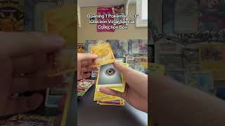 Opening 1 Pokemon Glaceon Vstar Special Collection Box pokemonopening pokemon pokemonpackpulls [upl. by Dahij810]