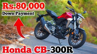 All New 2024 Honda CB 300R Big Discount  OnRoad Price  EMI Down Payment  Finance  cb300r 🪙🏍🪙💳 [upl. by Aveline]